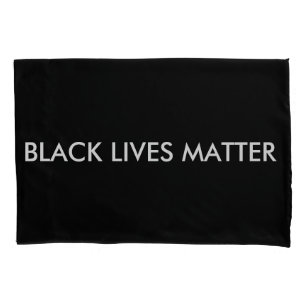 Housse D'oreillers BLM/Black Lives Matt Pillowcase