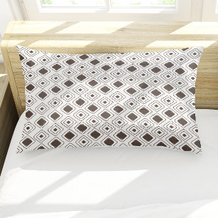 Housse D'oreillers Boho Soft Neutral Tribal Motif Aztèque géométrique