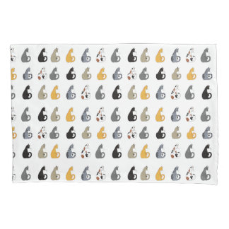 Housse D'oreillers Bol Kitty Cats