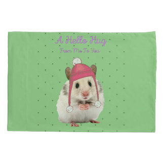 Housse D'oreillers Bonjour Hug Hamster