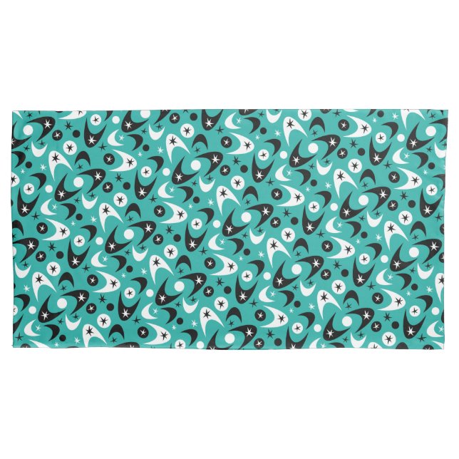 Housse D'oreillers Boomerangs rétro (devant)