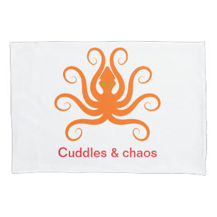 Housse D'oreillers Boudins & Chaos - Couvercle Coussin de pieuvre