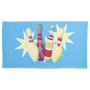 Housse D'oreillers Bowling de style vintage