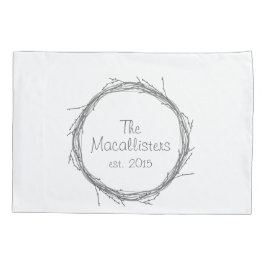 Housse D'oreillers Brindilles et vignes