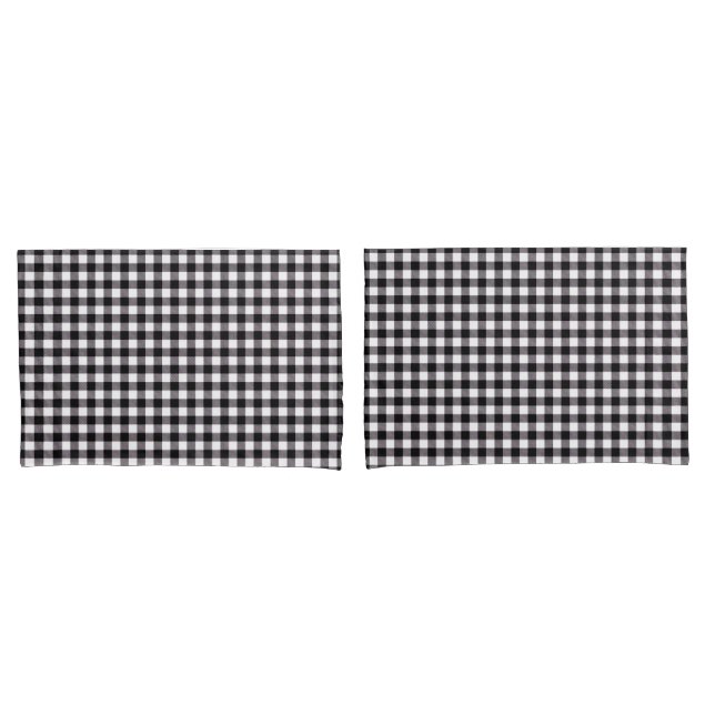 Housse D'oreillers Buffalo Plaid Pillowcase Pair (devant-Set)