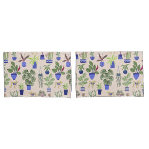 Housse D'oreillers Cactus Cactus Succulents rose