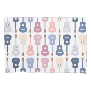 Housse D'oreillers Cadeau de guitare électrique de guitare de hippie