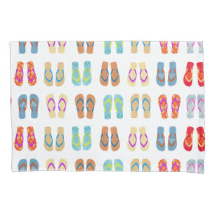Housse D'oreillers Caisse colorée de coussin de plage de bascules