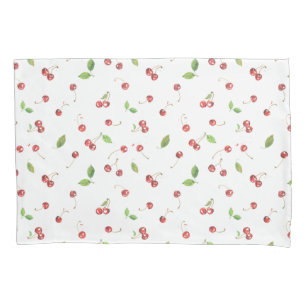 Housse D'oreillers Caisse de coussin de "cerises"