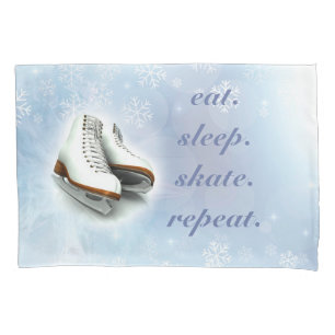 Housse D'oreillers Caisse de coussin de patinage de glace