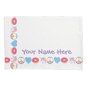 Housse D'oreillers Caisse personnalisable de coussin d'Emoji - paix,