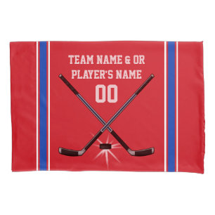 Housse D'oreillers Caisse personnalisée de coussin d'hockey avec le