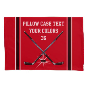 Housse D'oreillers Caisse personnalisée de coussin d'hockey, votre