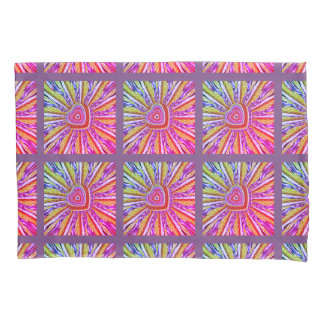 Housse D'oreillers Caisse Trippy de coussin de coeurs
