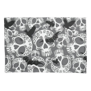 Housse D'oreillers Calaveras décoratives Halloween