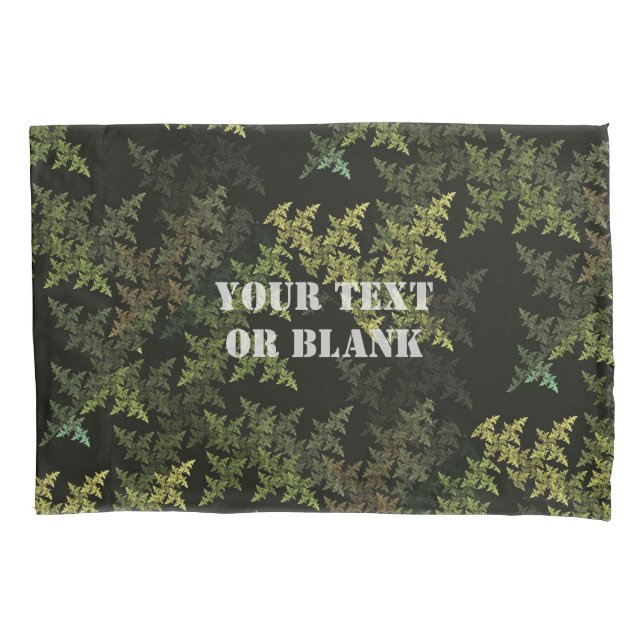 Housse D'oreillers Camouflage fractal (devant)