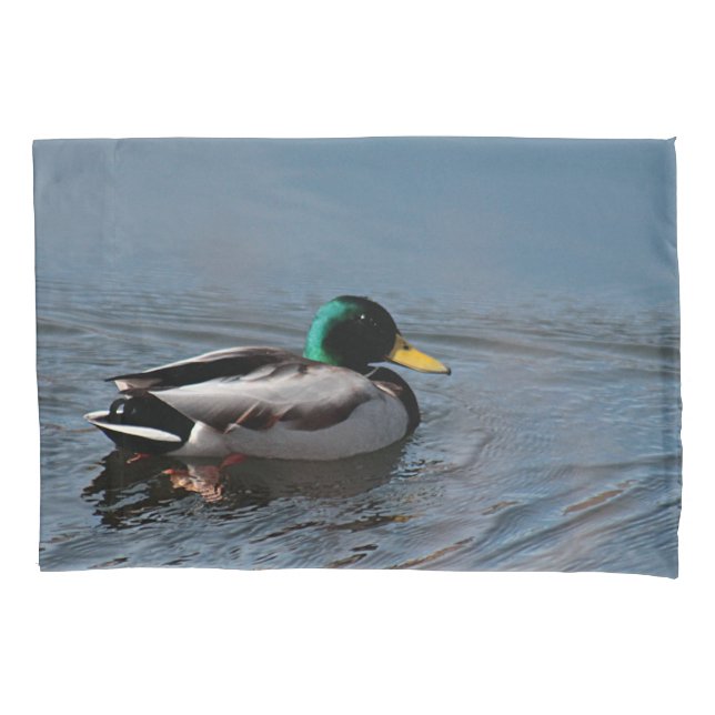 Housse D'oreillers Canard de Mallard (devant)