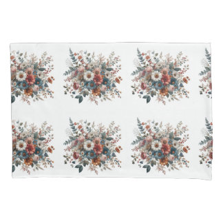 Housse D'oreillers capa de travesseiro estampa floral