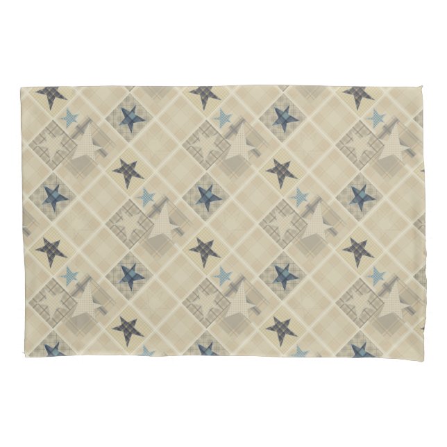 Housse D'oreillers Carrelage beige (devant)