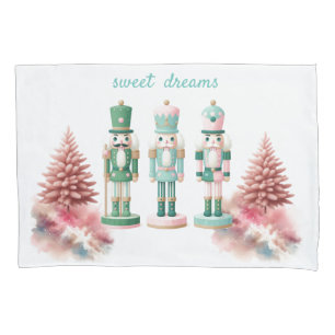 Housse D'oreillers Casse-noisettes pastel enchantés aquarelle nature
