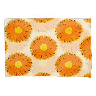 Housse D'oreillers Chamomilles : Modèle Floral Vintage.