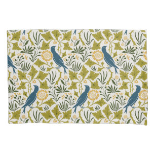 Housse D'oreillers Charles Voysey Parmi les Feuilles avec les oiseaux
