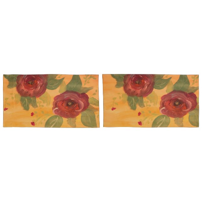 Housse D'oreillers Charme d'or (Dos-Set)