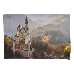 Housse D'oreillers Château Allemagne de Neuschwanstein