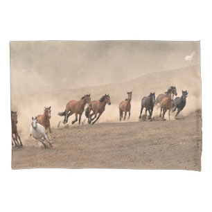 Housse D'oreillers Cheval dans l'automne II