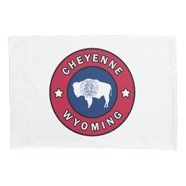Housse D'oreillers Cheyenne Wyoming (devant)