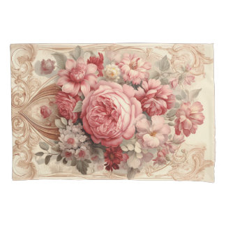 Housse D'oreillers Chic Vintage Exquis
