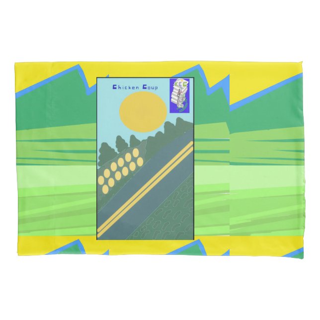 Housse D'oreillers Chicken Coup (devant)