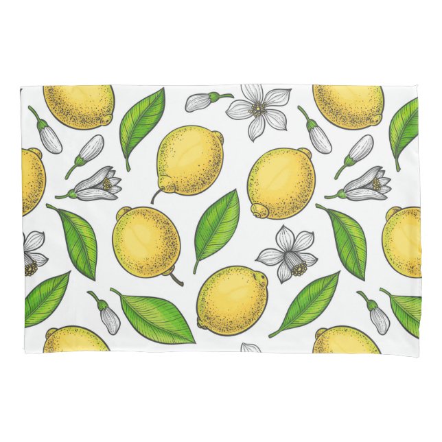 Housse D'oreillers Citrons (devant)
