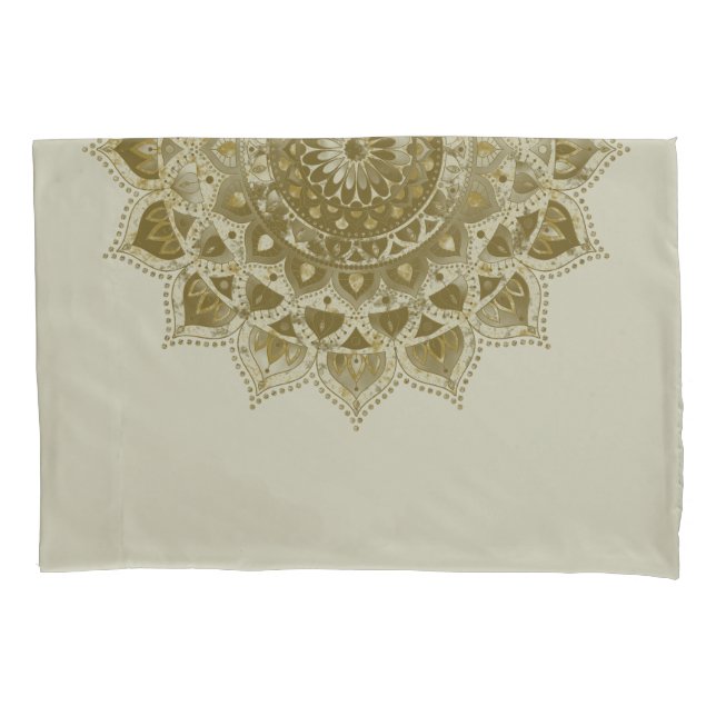 Housse D'oreillers Classique Mandala Inde Style 4 (devant)