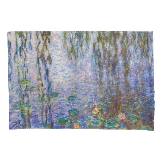 Housse D'oreillers Claude Monet - Lys d'eau (devant)