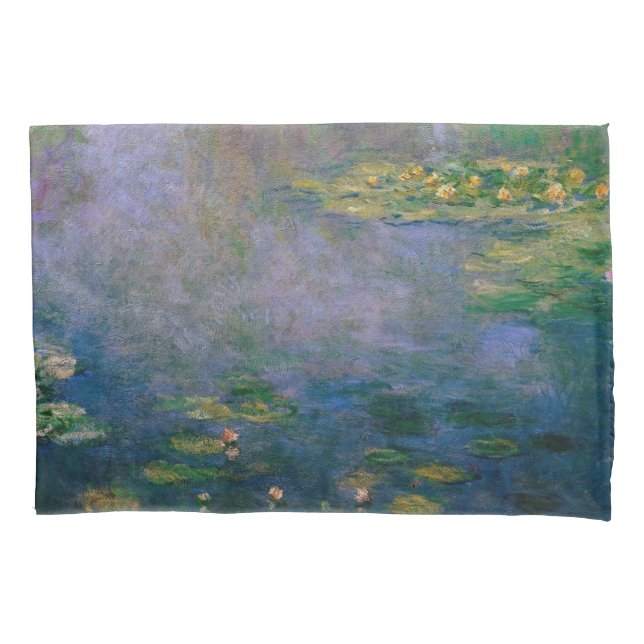 Housse D'oreillers Claude Monet - Lys d'eau (devant)