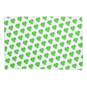 Housse D'oreillers Clovers Dew Drops Pillow Case