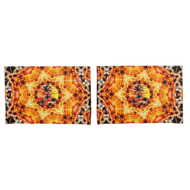 Housse D'oreillers Coco Palm Star (devant-Set)