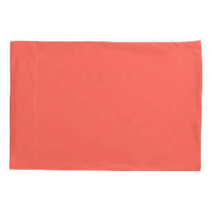 Housse D'oreillers Code hexadécimal de corail FF6F61