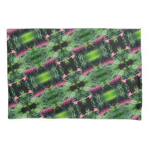 Housse D'oreillers Cônes de pin miniature Fermer Motif Abstrait