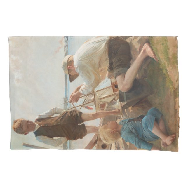 Housse D'oreillers Constructeurs navals (par Albert Edelfeel) (devant-gauche)