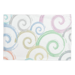 Housse D'oreillers Cool, tendance, moderne onduleur brosses