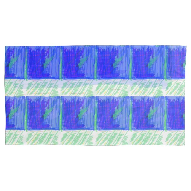 Housse D'oreillers Coolest Nautical Abstract  (devant-gauche)