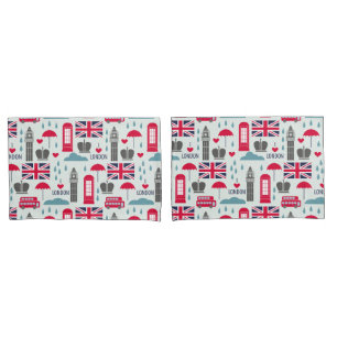 Housse D'oreillers Coque Coussin à thème de Londres