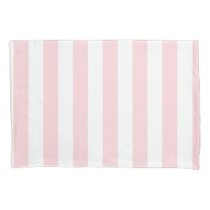 Housse D'oreillers Coque coussin blanc et rose