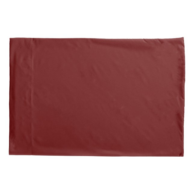 Housse D'oreillers Coque coussin Bourgogne (Dos)