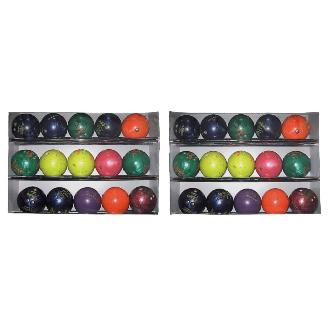 Housse D'oreillers Coque Coussin de Bowling (Dos-Set)