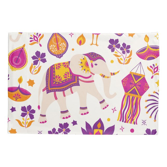 Housse D'oreillers Coque coussin Diwali (Dos)