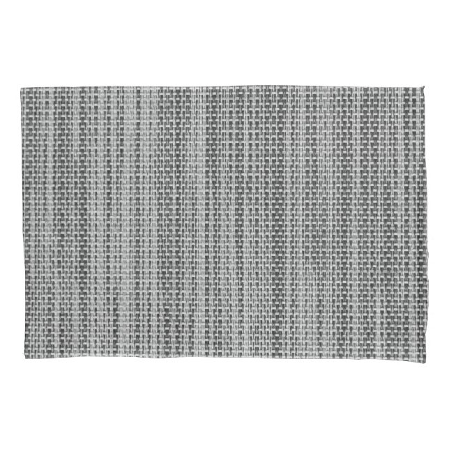 Housse D'oreillers Coque Coussin Faux Grey Fabric (devant)