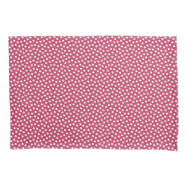 Housse D'oreillers Coque Coussin Innuendo Pink Aquarelle points (devant)